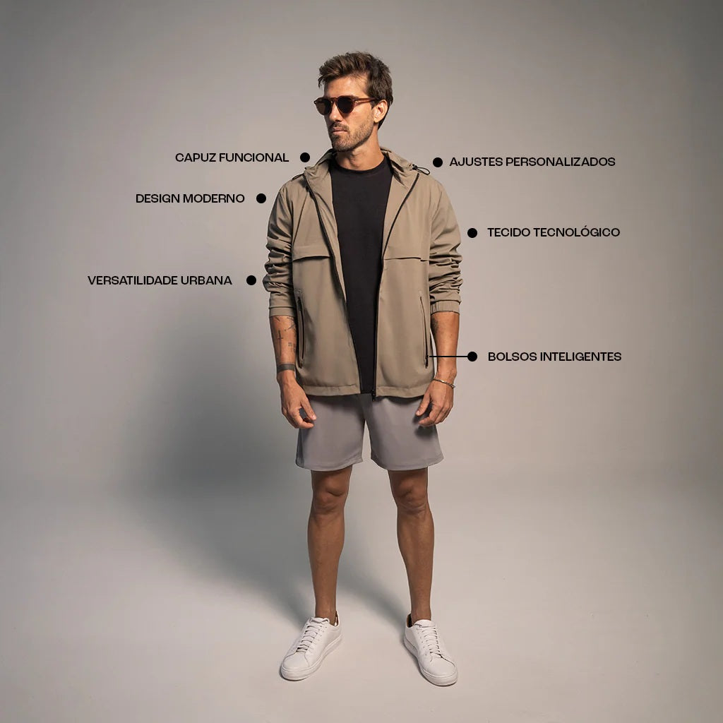 JAQUETA TECH DUAL COM CAPUZ